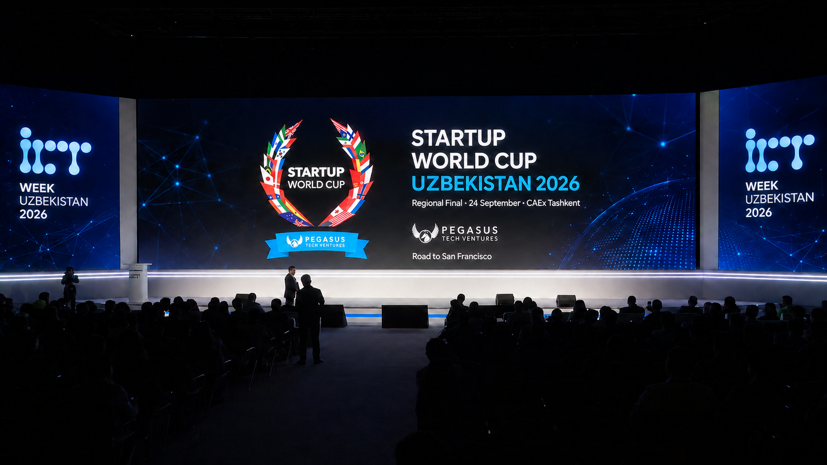Main stage — curved LED